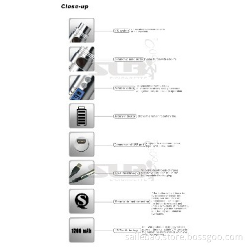 Hot Sales in USA! High Quality Sigarette Elettroniche Wholesale